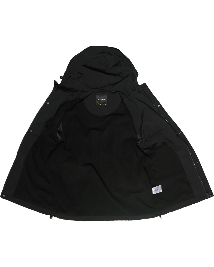 Men | Coats & Jackets | Lyle & Scott | Hooded Pocket Jacket Black