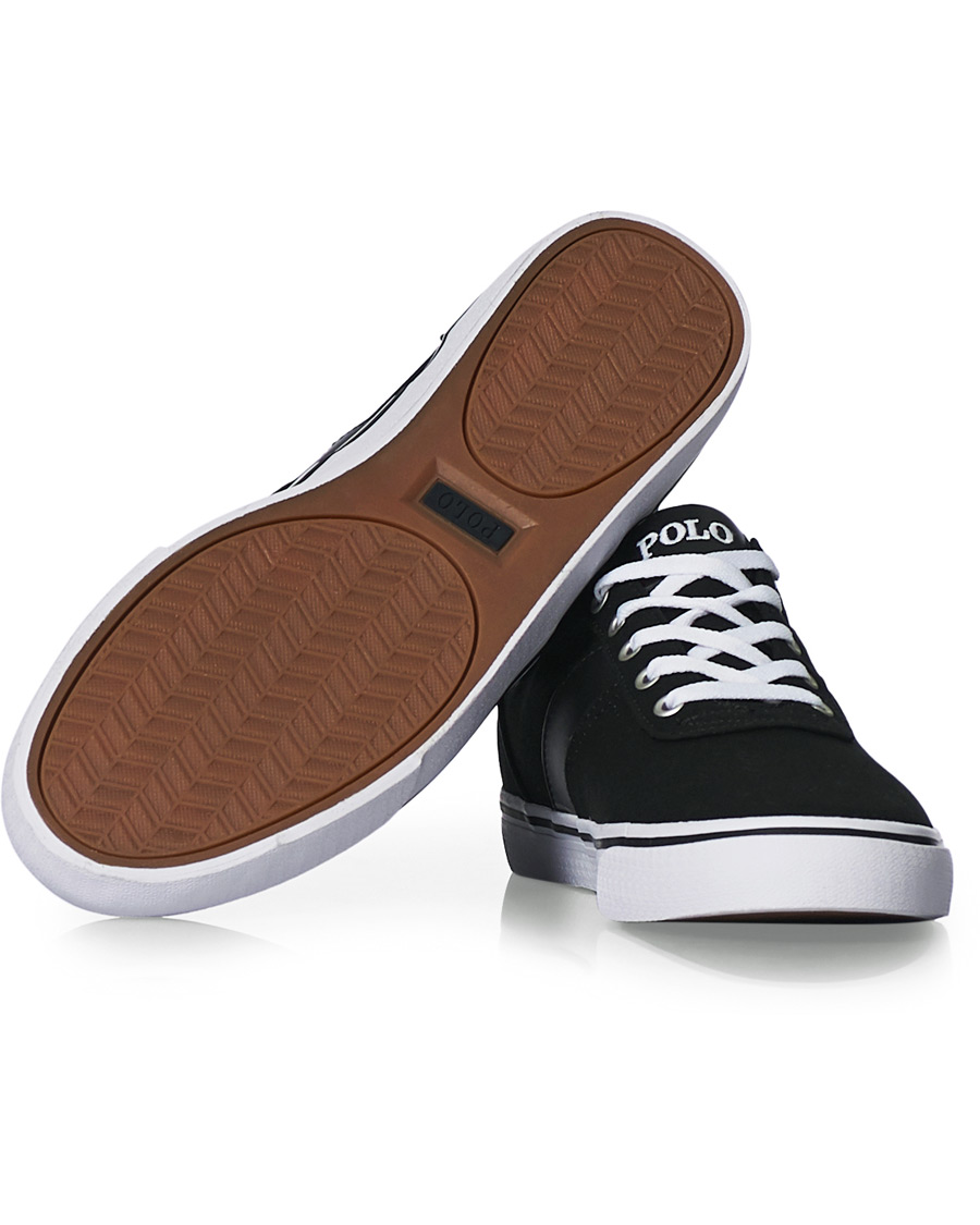 Men | Polo Ralph Lauren Hanford Canvas Sneaker Black | Polo Ralph Lauren | Hanford Canvas Sneaker Black