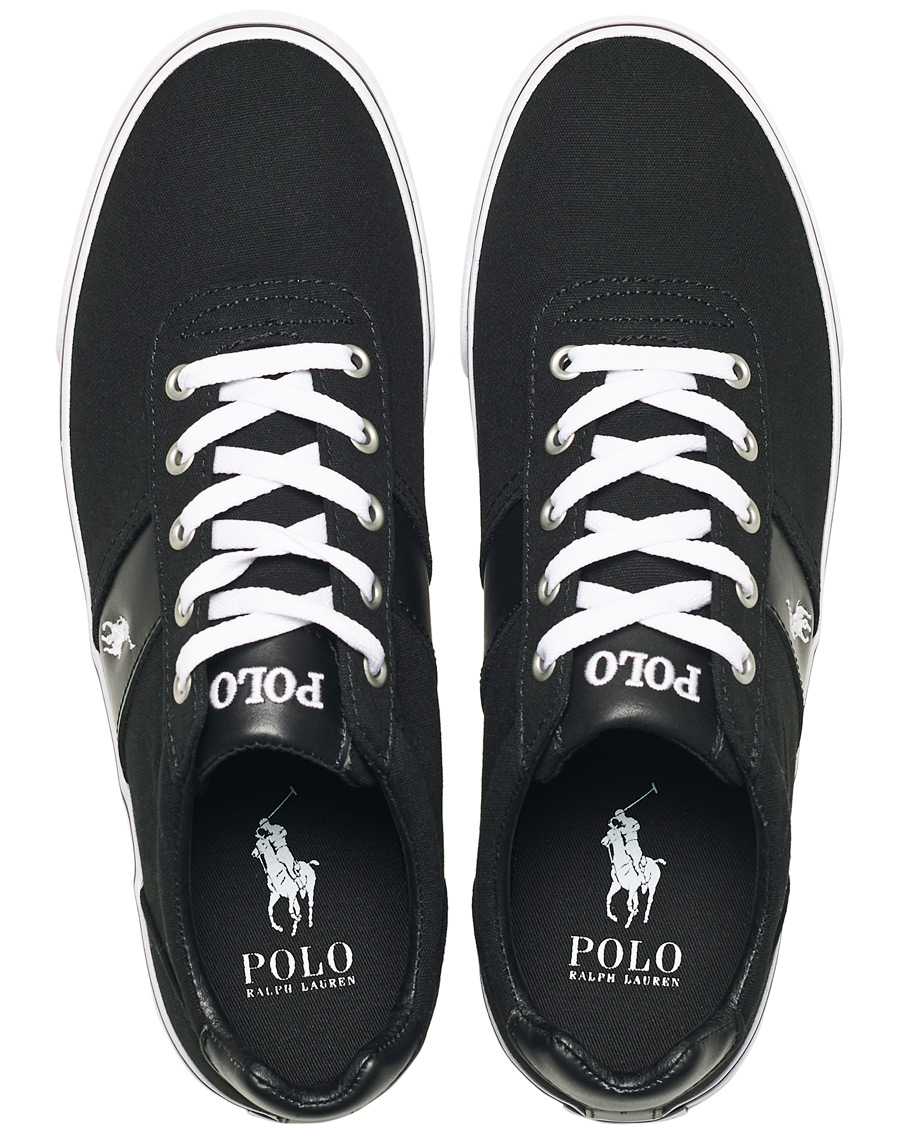 Men | Polo Ralph Lauren Hanford Canvas Sneaker Black | Polo Ralph Lauren | Hanford Canvas Sneaker Black