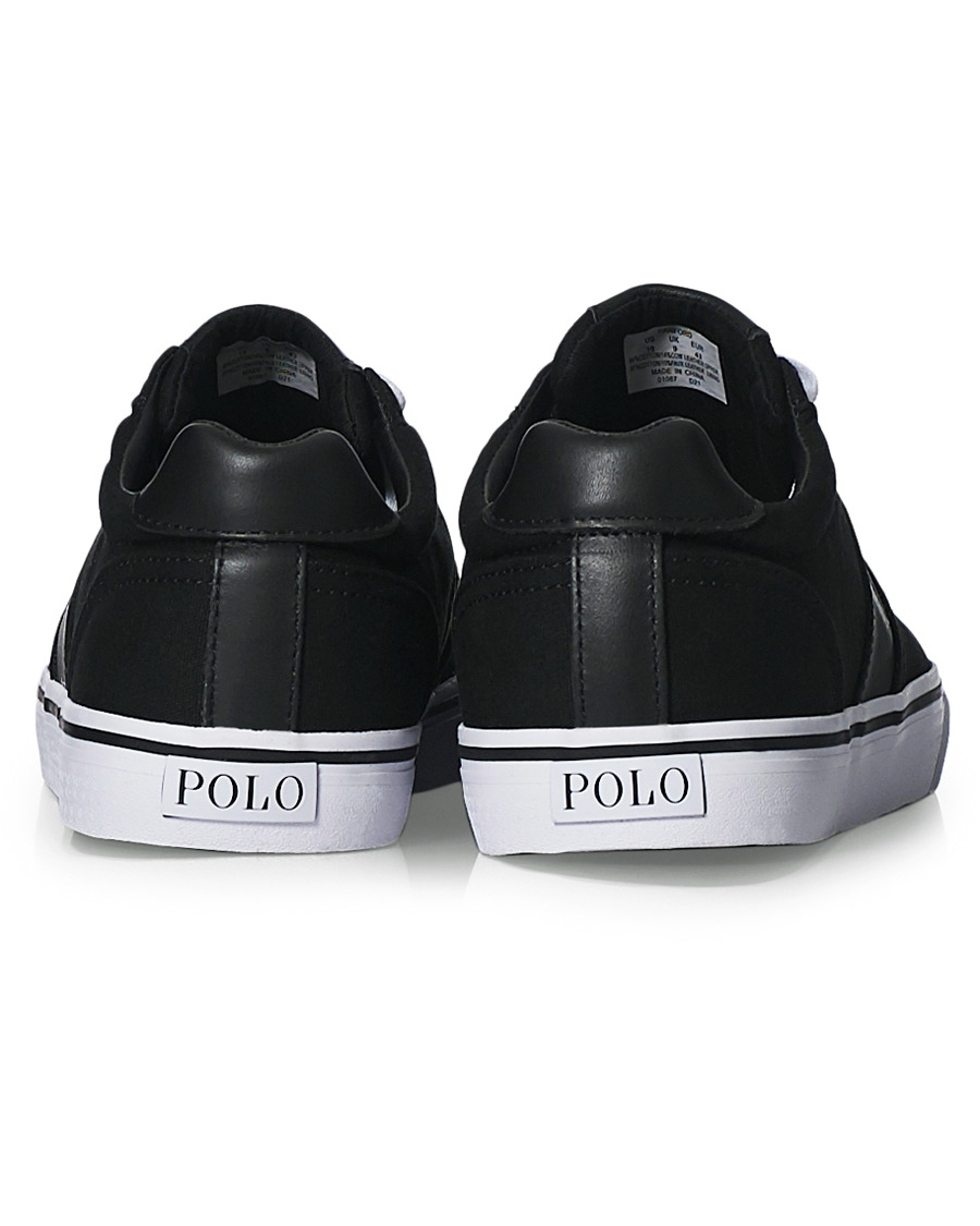 Men | Polo Ralph Lauren Hanford Canvas Sneaker Black | Polo Ralph Lauren | Hanford Canvas Sneaker Black