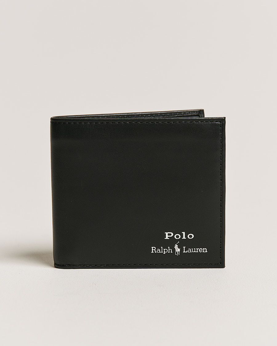Men | Wallets | Polo Ralph Lauren | Smooth Leather Wallet Black