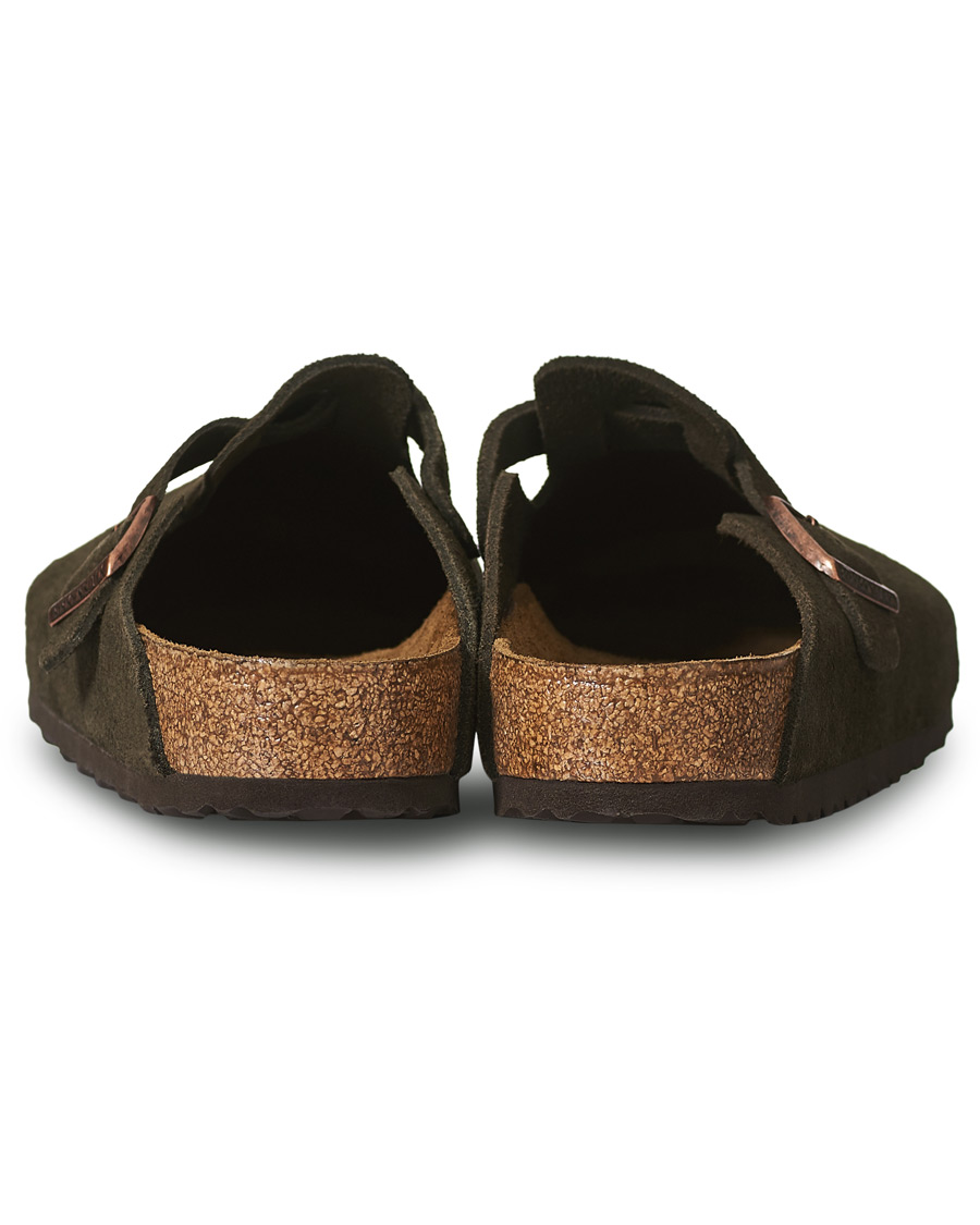 Men | BIRKENSTOCK Boston Soft Footbed Mocca Suede | BIRKENSTOCK | Boston Soft Footbed Mocca Suede