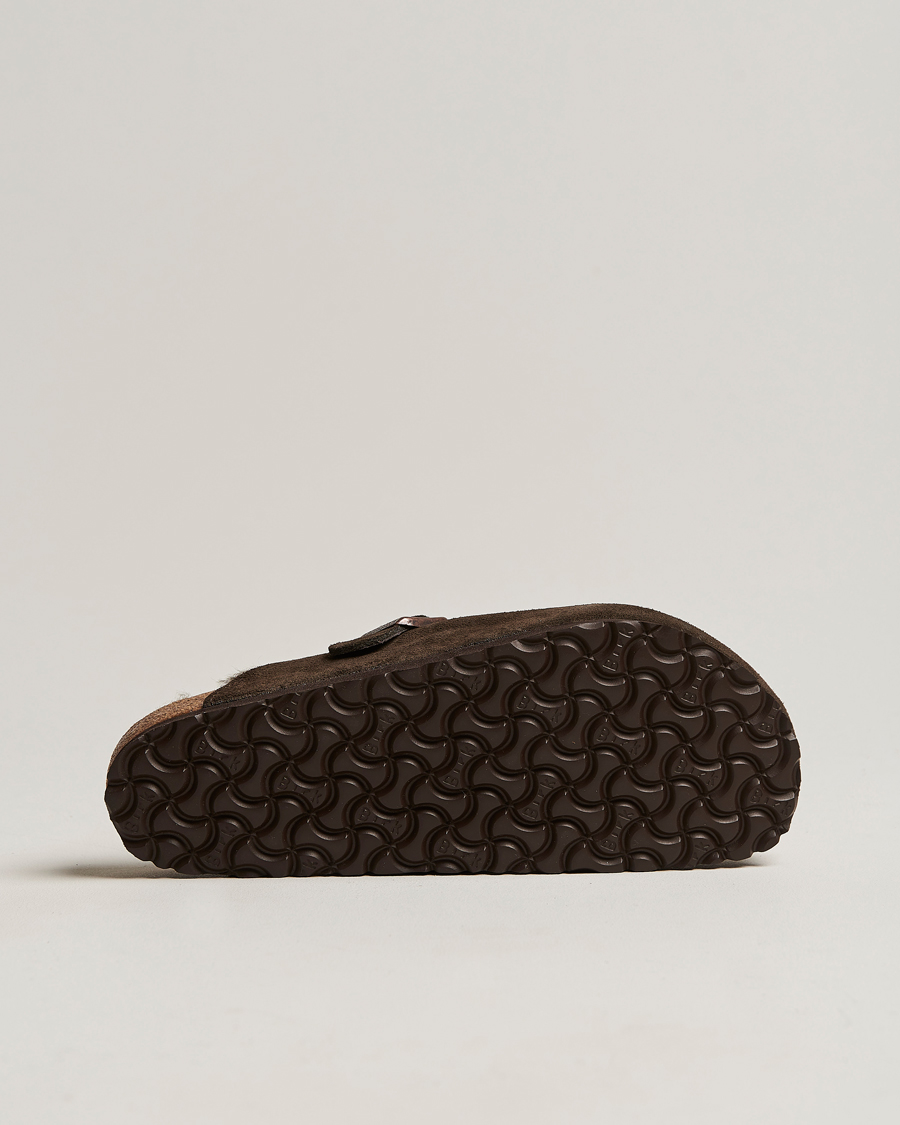 Men | BIRKENSTOCK Boston Shearling Mocca Suede 40 | BIRKENSTOCK | Boston Shearling Mocca Suede 40