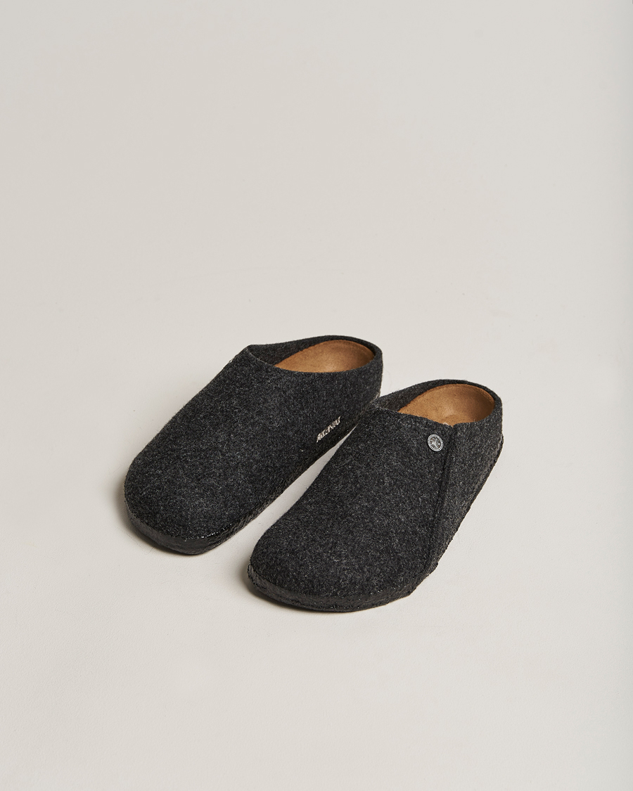 Men | Sandals & Slides | BIRKENSTOCK | Zermatt Wool Felt Anthracite