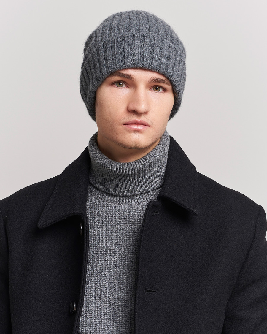 Men | Beanies | Le Bonnet | Le Grand Bonnet Slate Gray