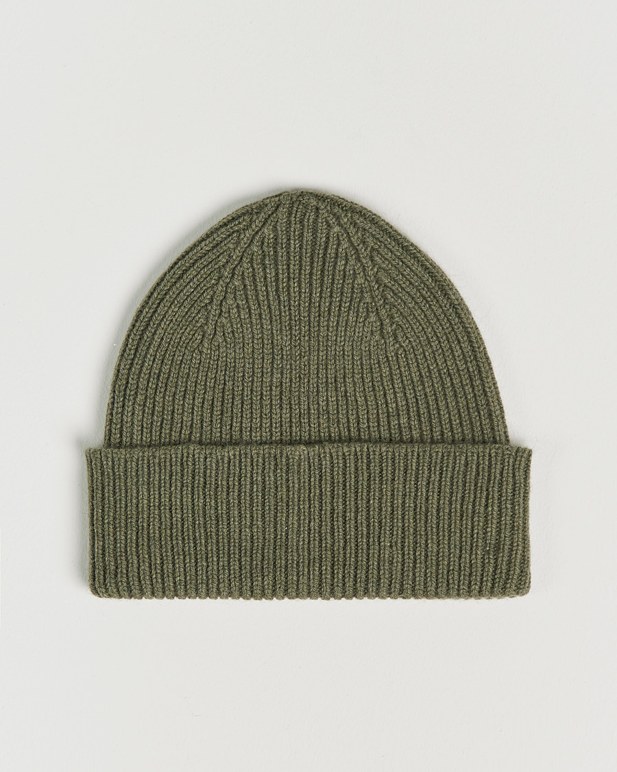Men | Beanies | Le Bonnet | Lambswool/Caregora Beanie Croco