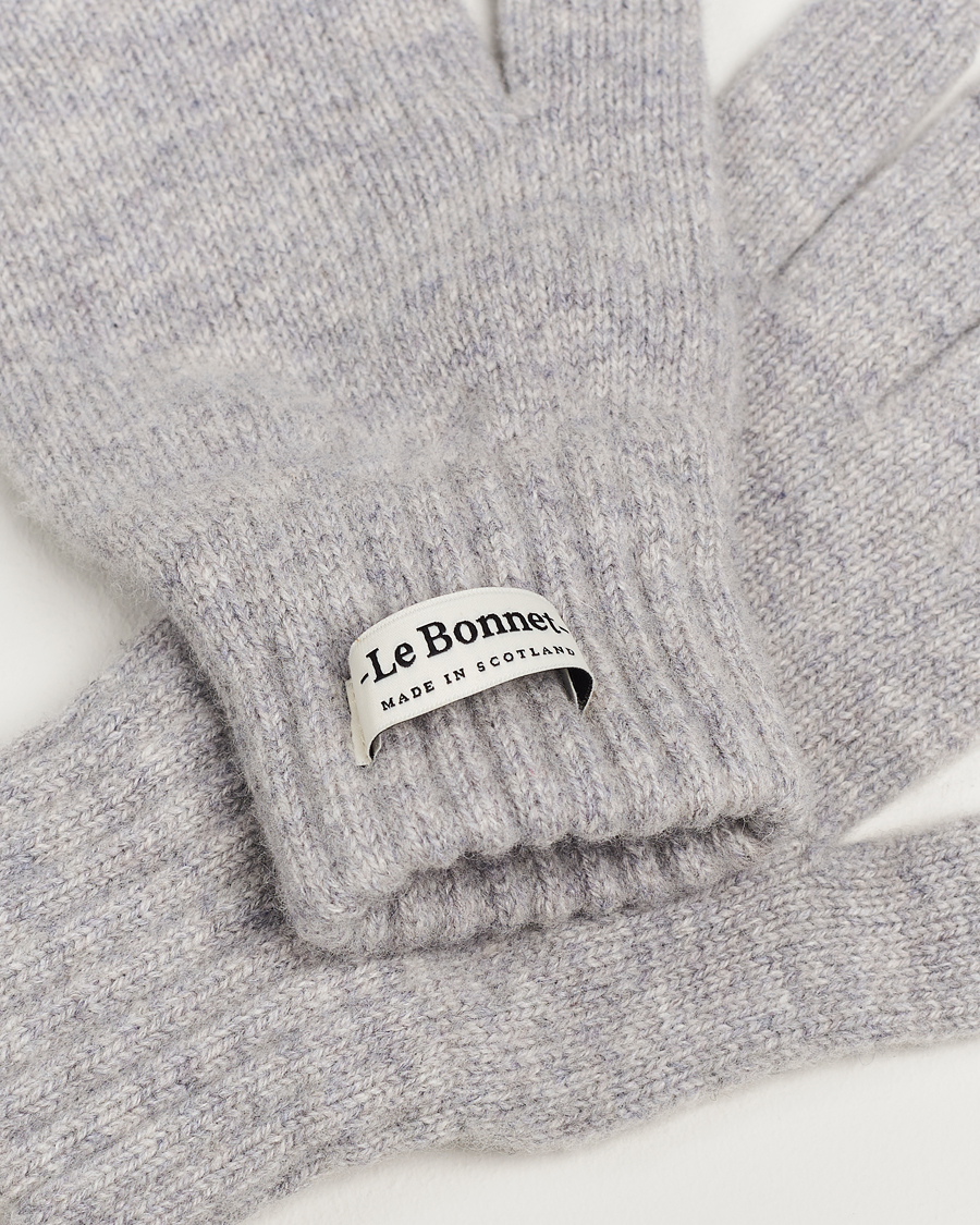 Men | Le Bonnet Merino Wool Gloves Smoke | Le Bonnet | Merino Wool Gloves Smoke