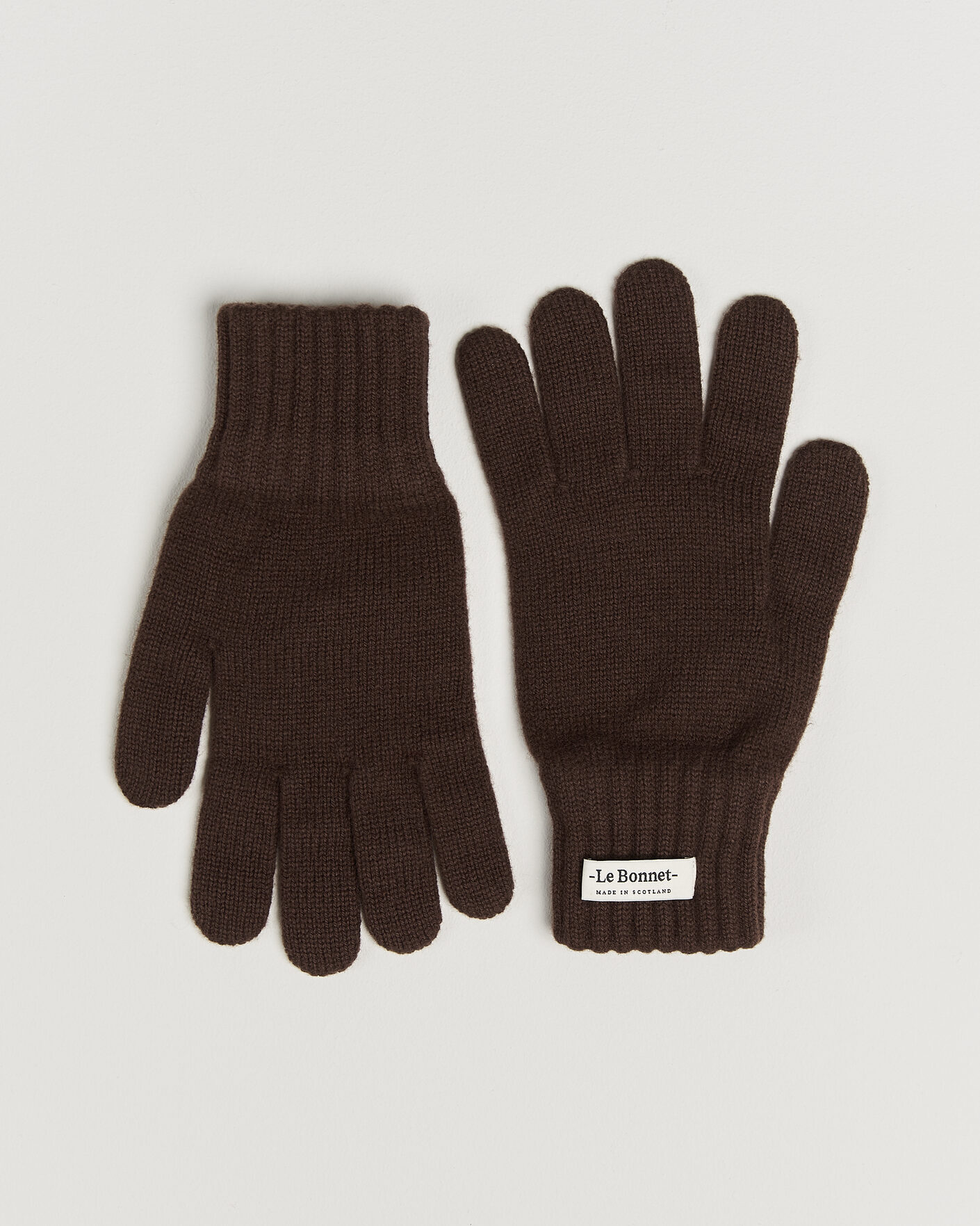 Men | Gloves | Le Bonnet | Merino Wool Gloves Gingerbread