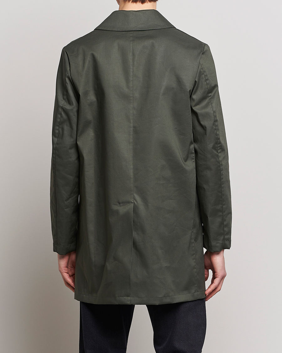 Men | Coats & Jackets | Mackintosh | Cambridge Car Coat Bottle Green
