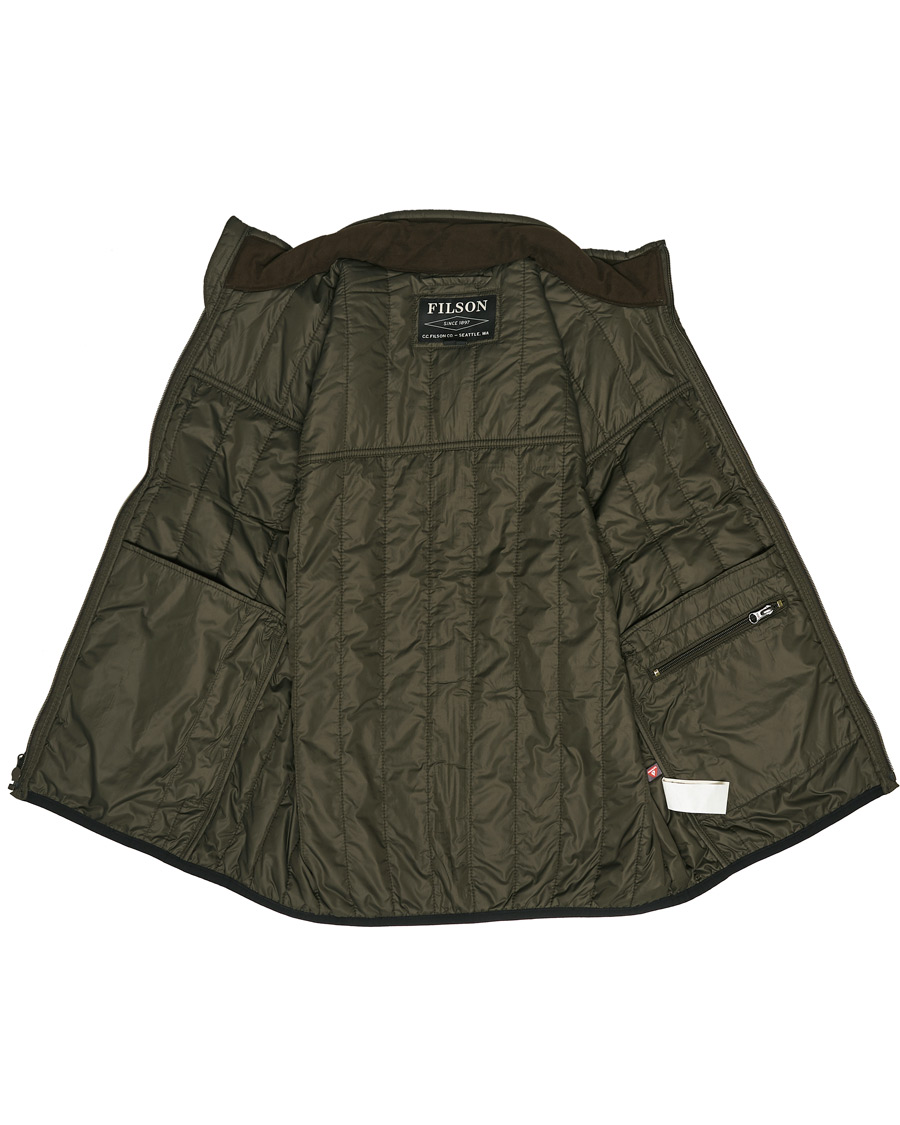 Men | Coats & Jackets | Filson | Ultralight Vest Green