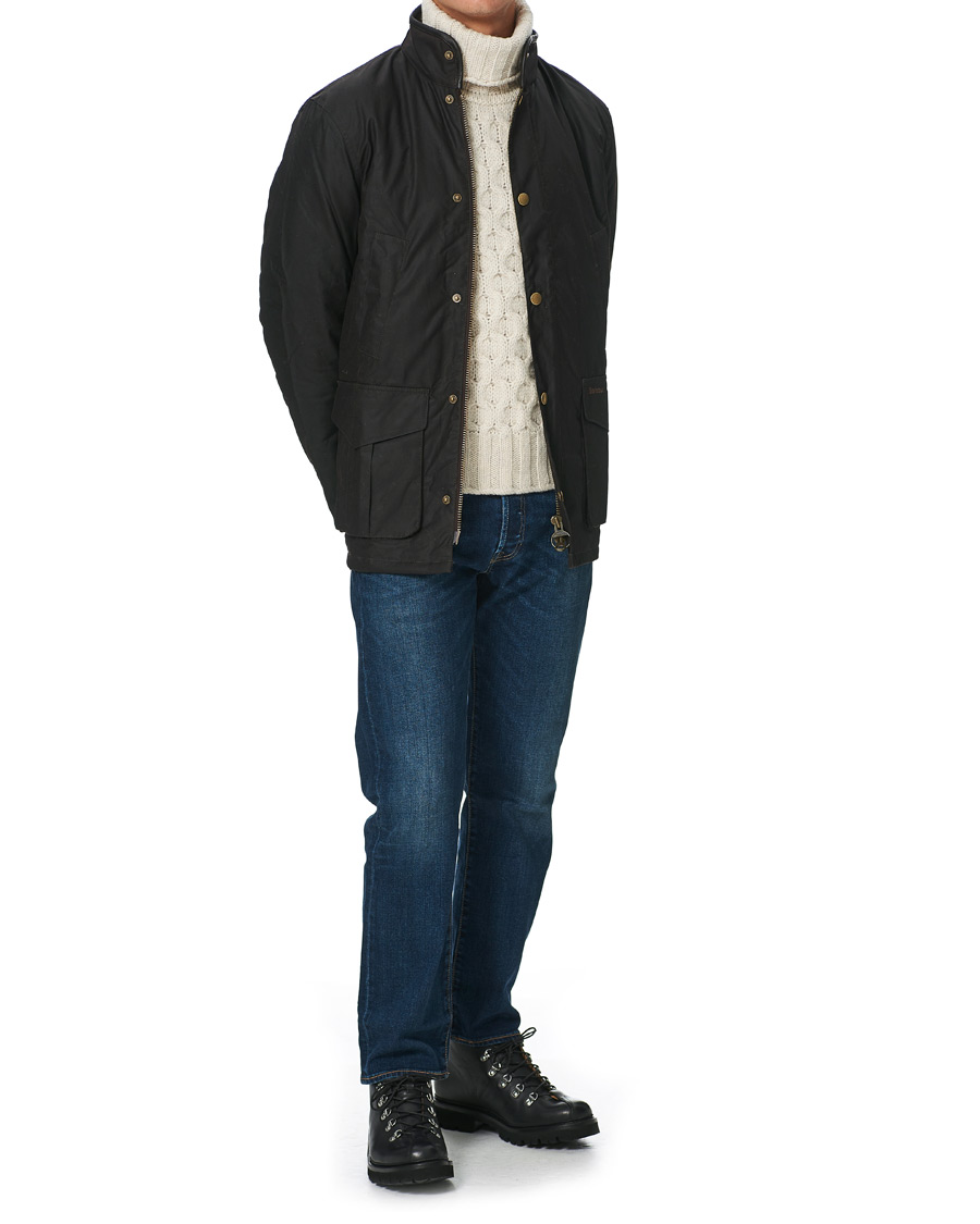 Men | Grenson Bobby Boot Black Calf | Grenson | Bobby Boot Black Calf