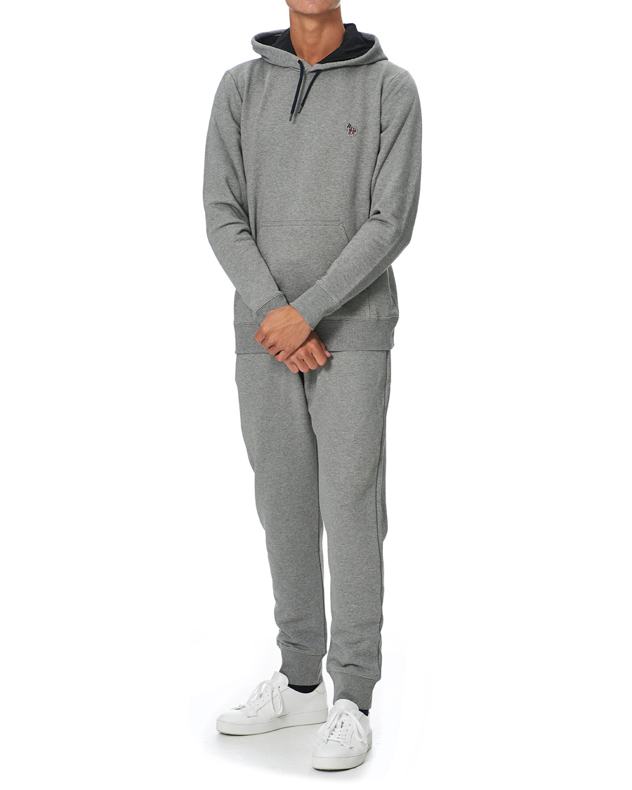 Men | Trousers | PS Paul Smith | Organic Cotton Joggers Grey Melange