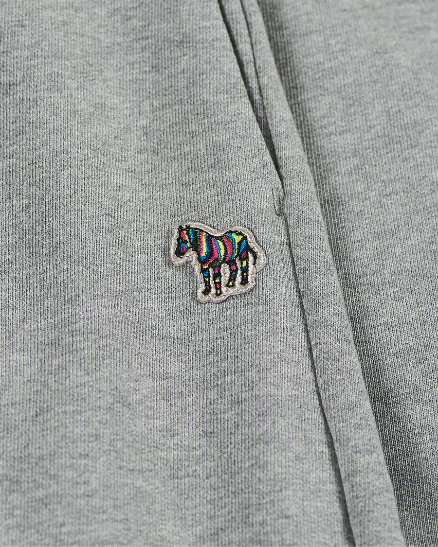 Men | Trousers | PS Paul Smith | Organic Cotton Joggers Grey Melange