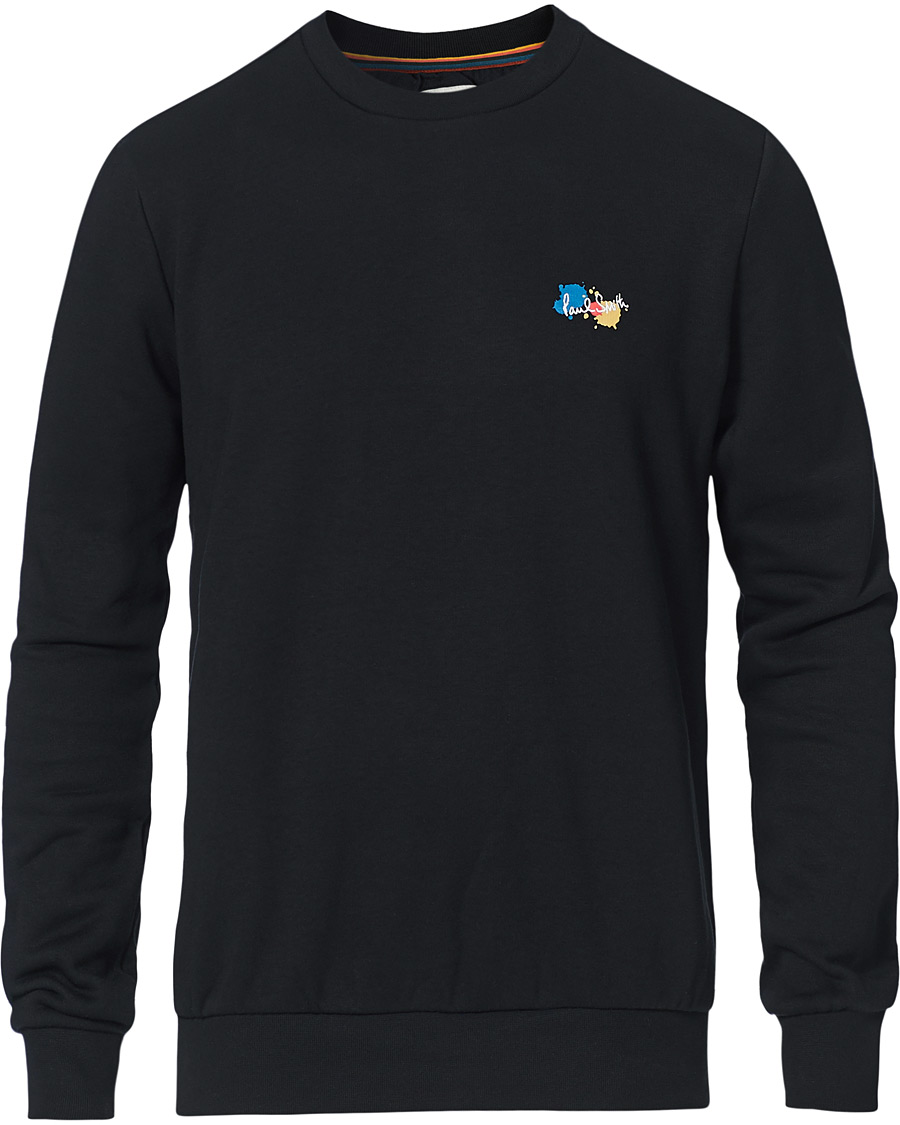 Men | Sweaters & Knitwear | Paul Smith | Logo Sweatshirt Black
