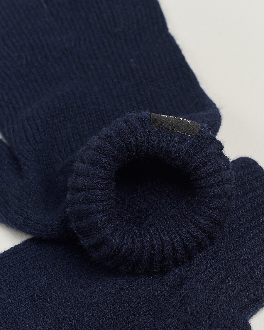 Men | Paul Smith Cashmere Glove Blue | Paul Smith | Cashmere Glove Blue