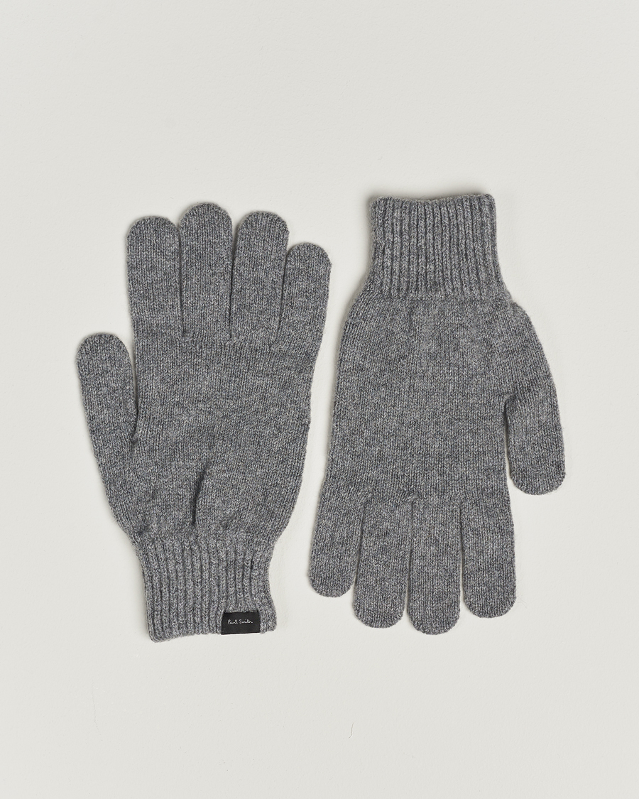 Men | Paul Smith Cashmere Glove Grey | Paul Smith | Cashmere Glove Grey