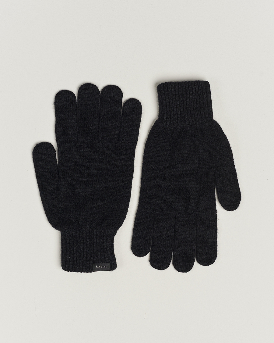 Men | Paul Smith Cashmere Glove Black | Paul Smith | Cashmere Glove Black
