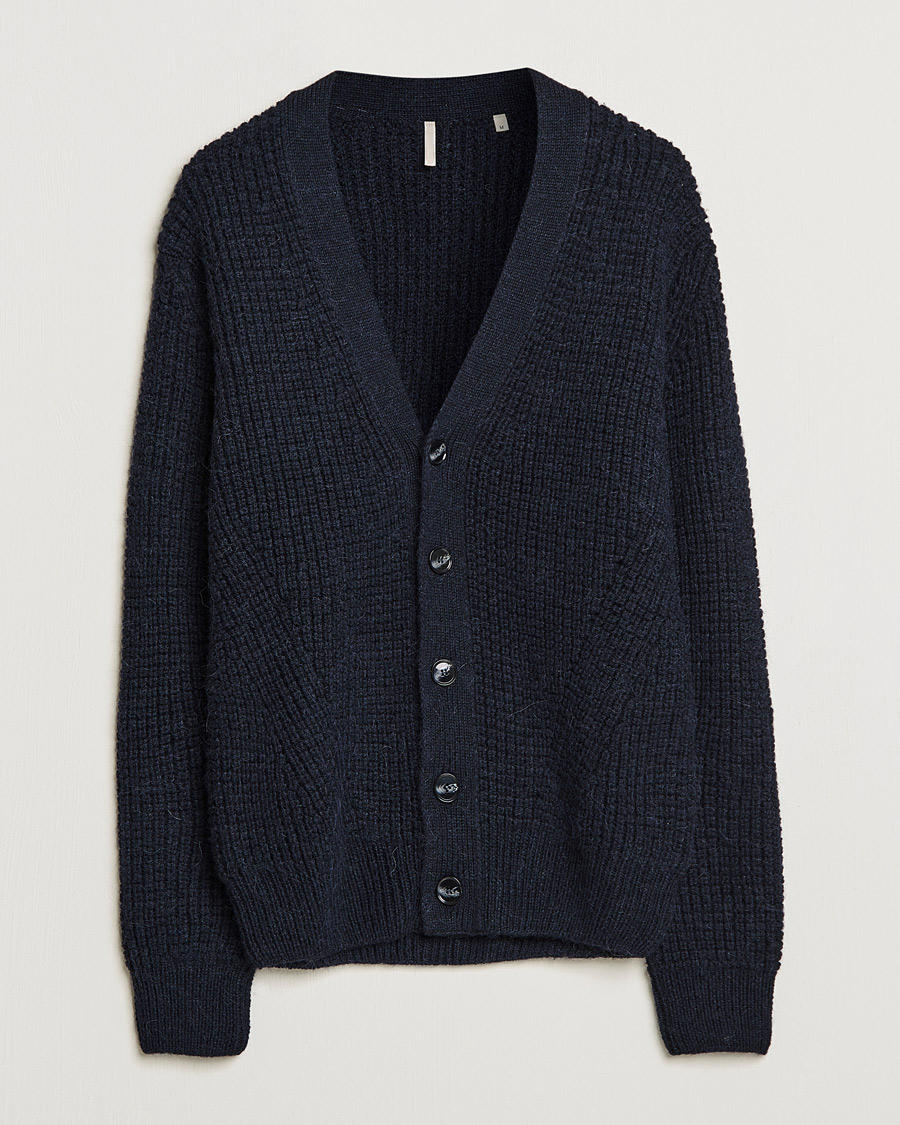 Men | Sweaters & Knitwear | Sunflower | John Cardigan Navy