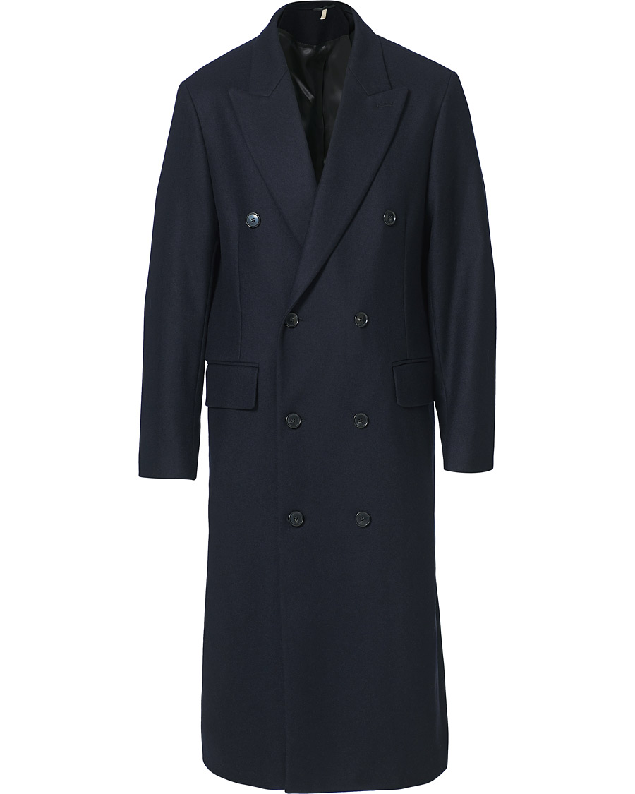 Men | Coats & Jackets | Sunflower | Long Coat Navy