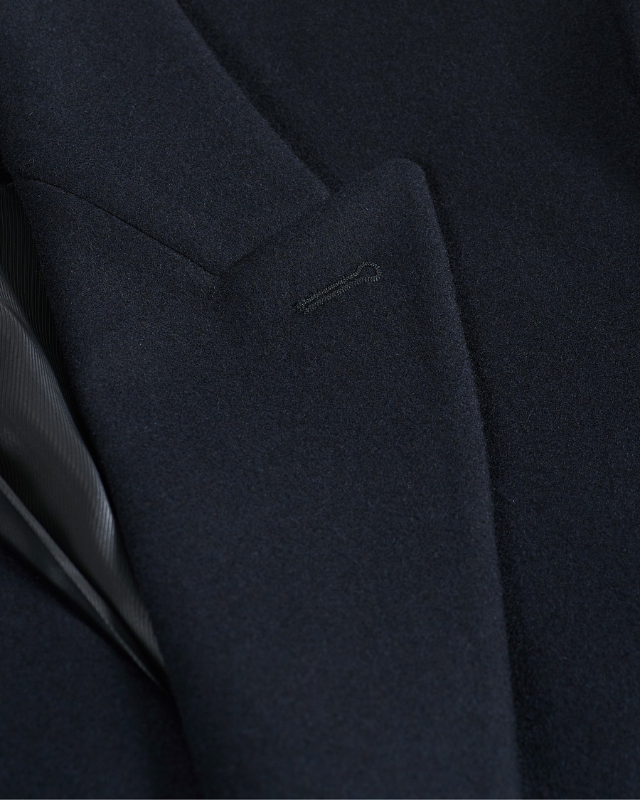 Men | Coats & Jackets | Sunflower | Long Coat Navy