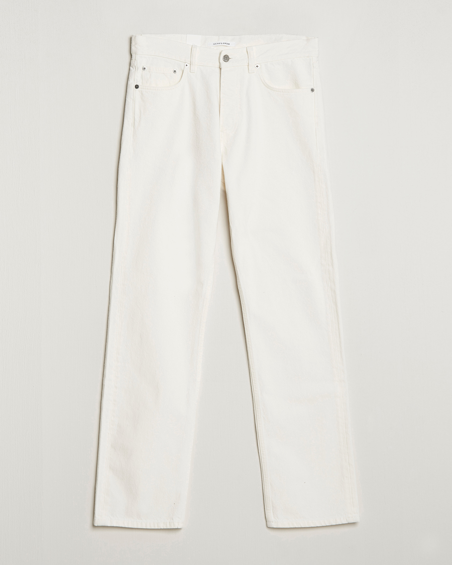 Men | Jeans | Sunflower | Standard Jeans Washed White
