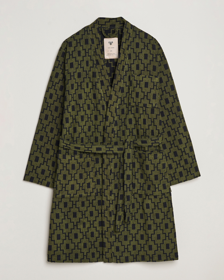 Men | Pyjamas & Robes | OAS | Terry Robe Machu Pichu