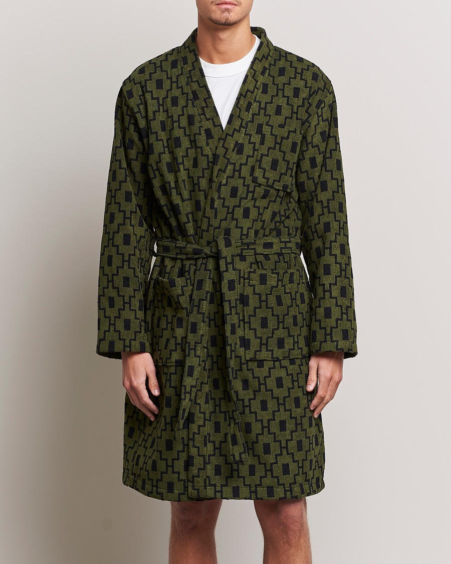 Men | Pyjamas & Robes | OAS | Terry Robe Machu Pichu