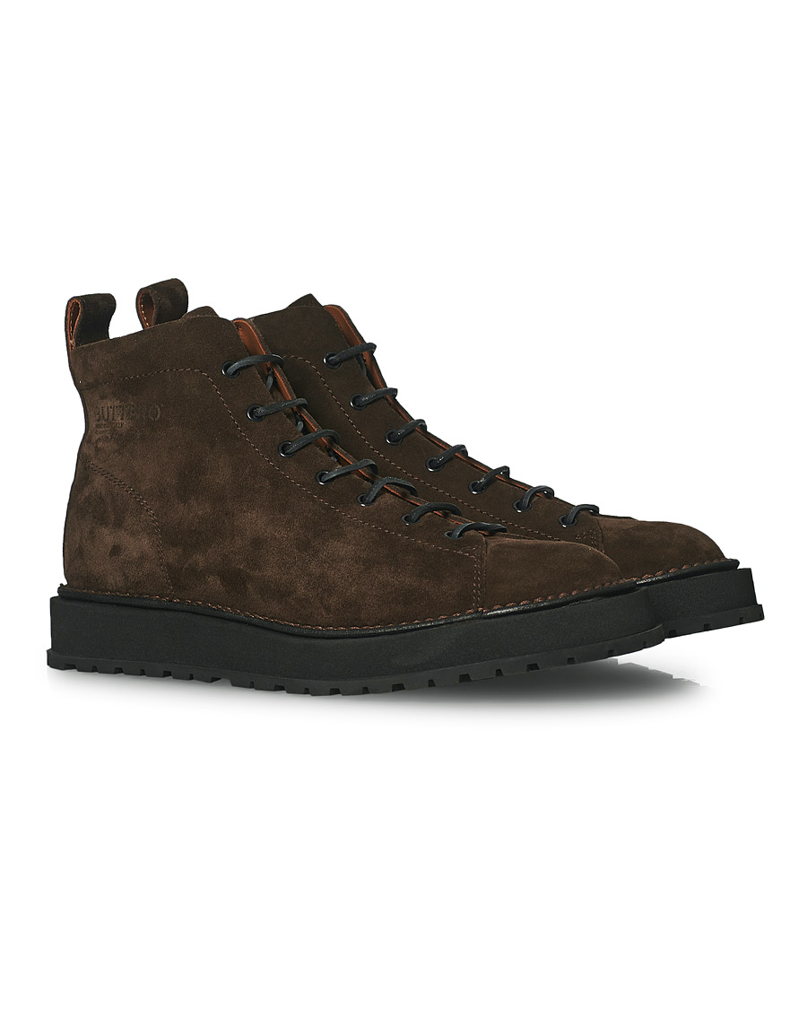 Men | Buttero Aedi Suede Boots Dark Brown | Buttero | Aedi Suede Boots Dark Brown