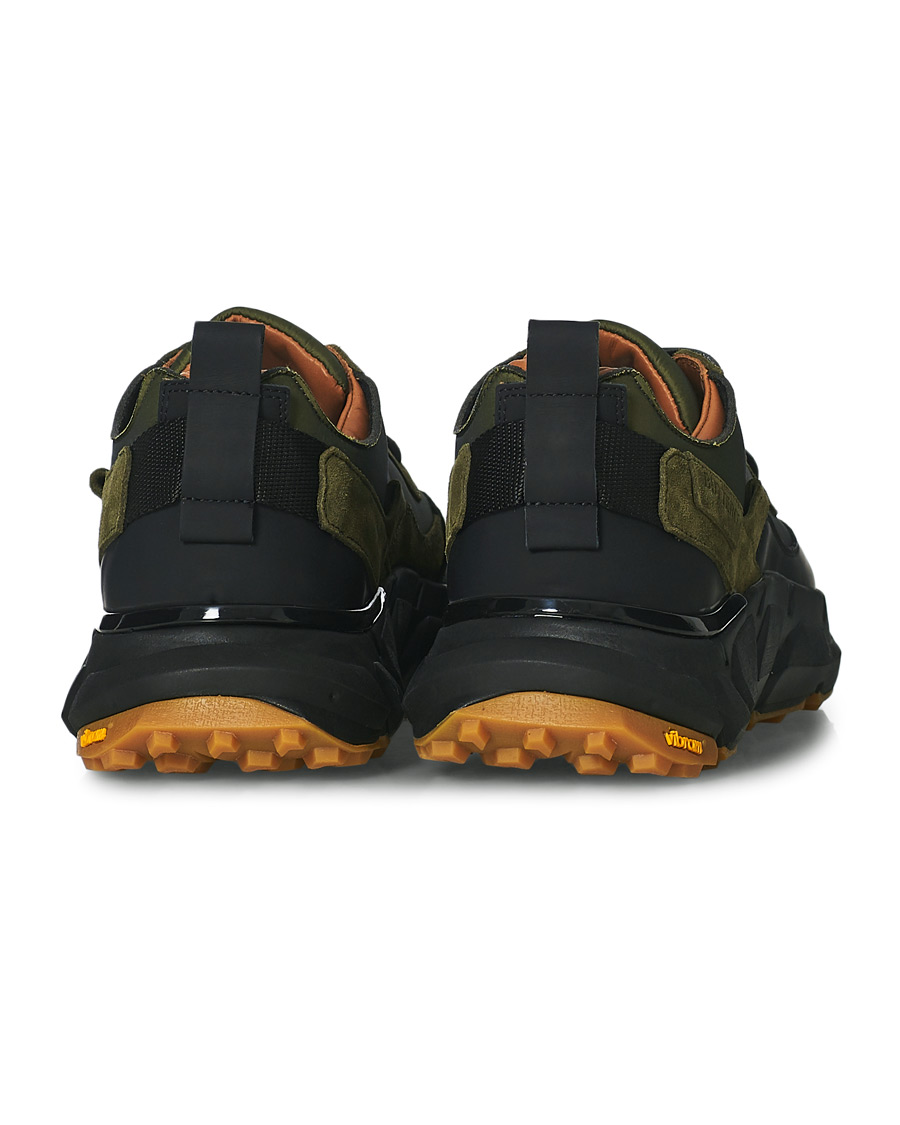 Men | Buttero Spazio Running Sneaker Black/Olive | Buttero | Spazio Running Sneaker Black/Olive
