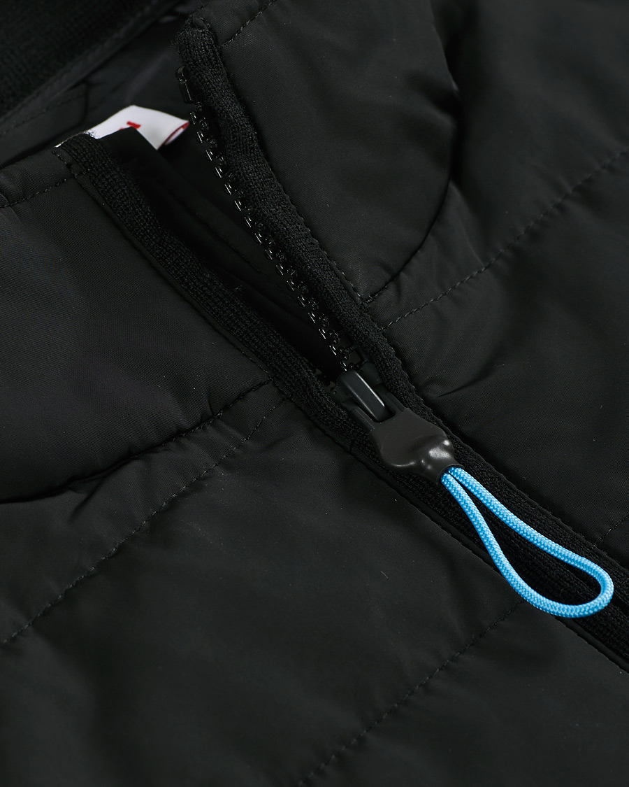 Men | Sweaters & Knitwear | Orlebar Brown | Terrence Hybrid Full Zip Black