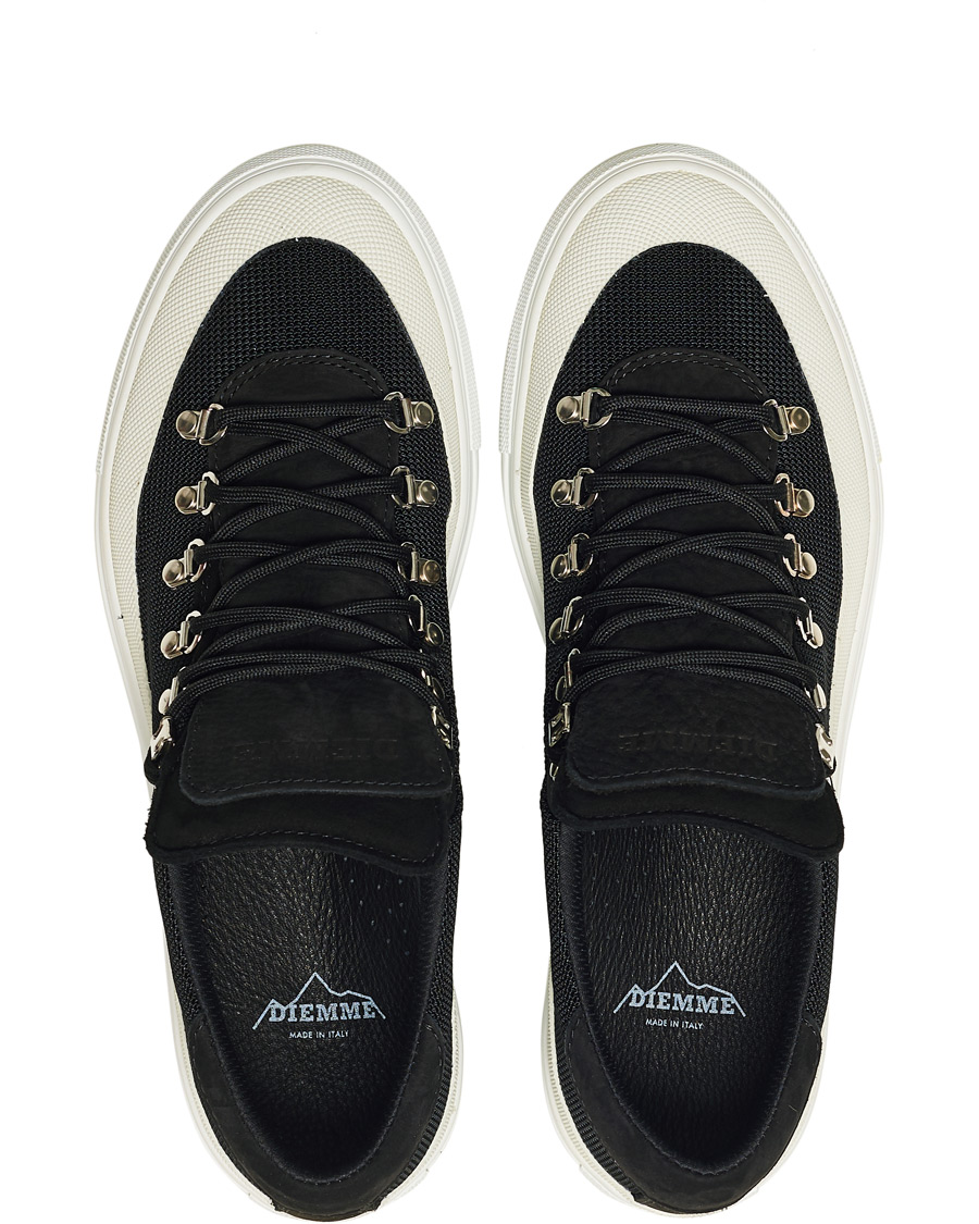 Men | Diemme Marostica Low Sport Sneaker Black Nylon | Diemme | Marostica Low Sport Sneaker Black Nylon
