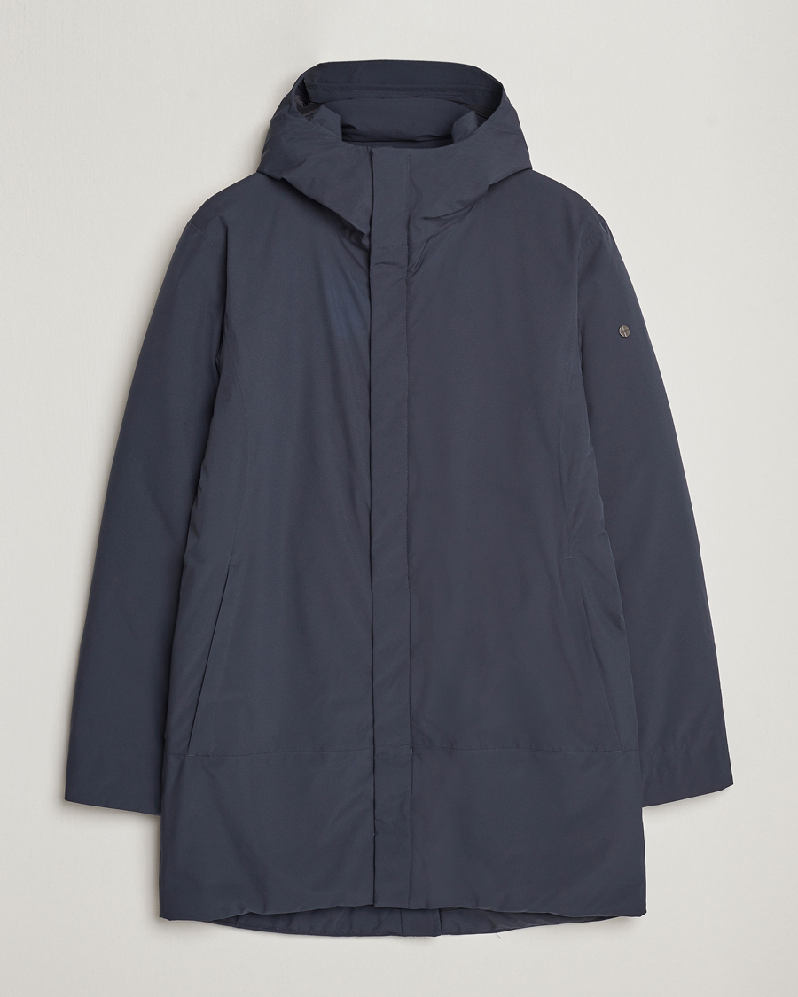 Men | Coats & Jackets | Scandinavian Edition | Loft Waterproof Padded Coat Midnight Blue
