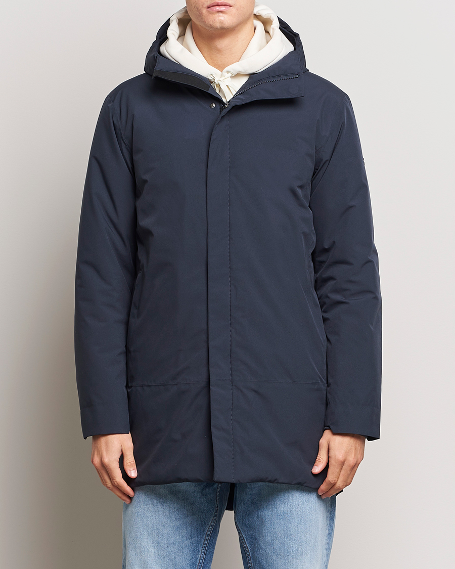 Men | Coats & Jackets | Scandinavian Edition | Loft Waterproof Padded Coat Midnight Blue