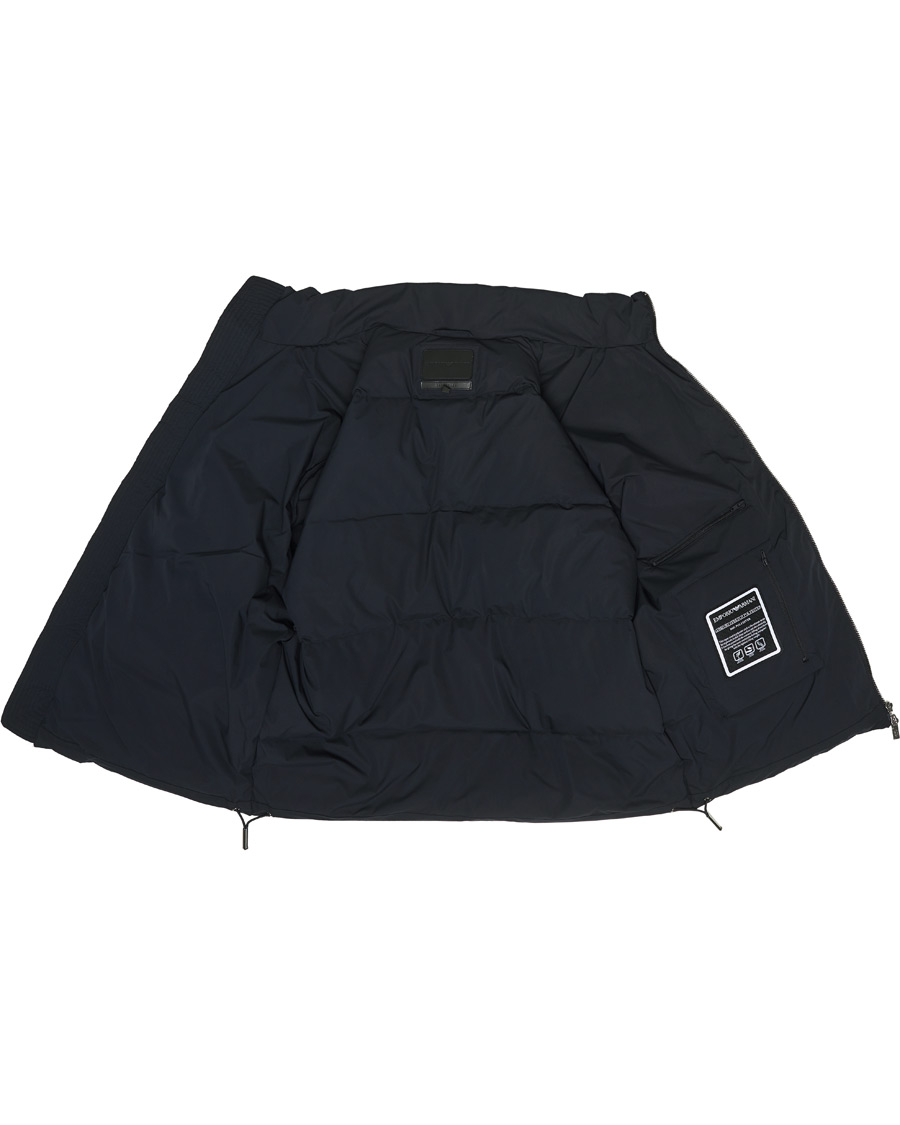 Men | Coats & Jackets | Emporio Armani | Comfort Stretch Down Jacket Navy