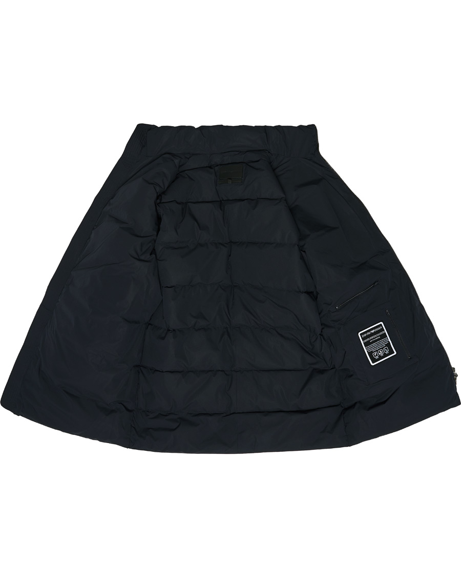 Men | Coats & Jackets | Emporio Armani | Comfort Stretch Down Parka Navy