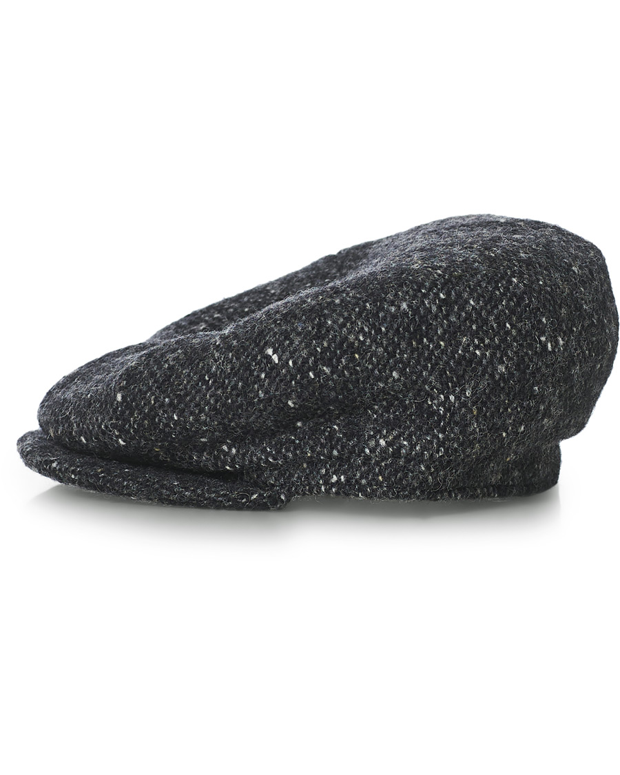 Men | Lock & Co Hatters Glen Flat Wool Cap Dark Grey | Lock & Co Hatters | Glen Flat Wool Cap Dark Grey