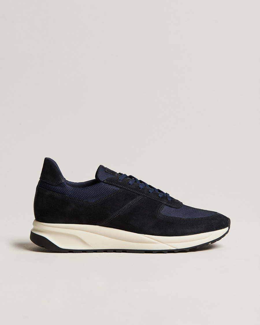 Men | CQP Stride Suede/Nylon Runner Obsidian Blue | CQP | Stride Suede/Nylon Runner Obsidian Blue