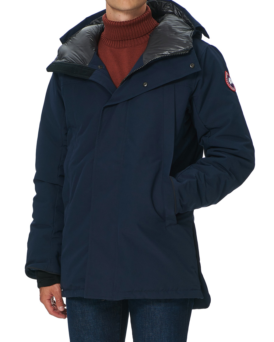Men | Coats & Jackets | Canada Goose | Sanford Parka Atlantic Navy