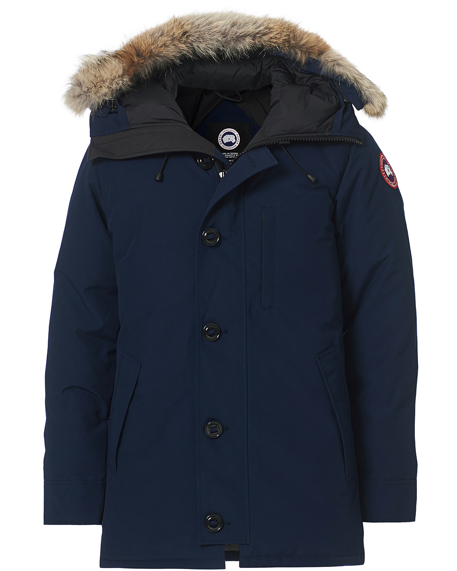 Men | Coats & Jackets | Canada Goose | Chateau Parka Atlantic Navy