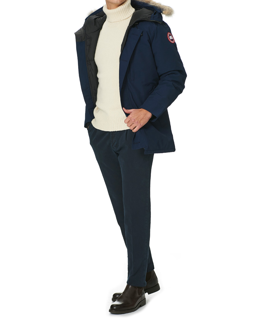Men | Coats & Jackets | Canada Goose | Chateau Parka Atlantic Navy