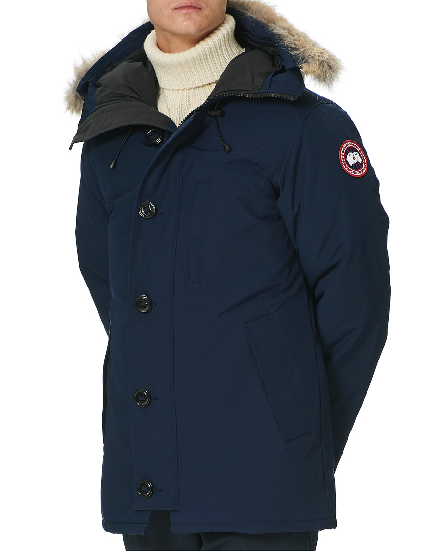 Men | Coats & Jackets | Canada Goose | Chateau Parka Atlantic Navy