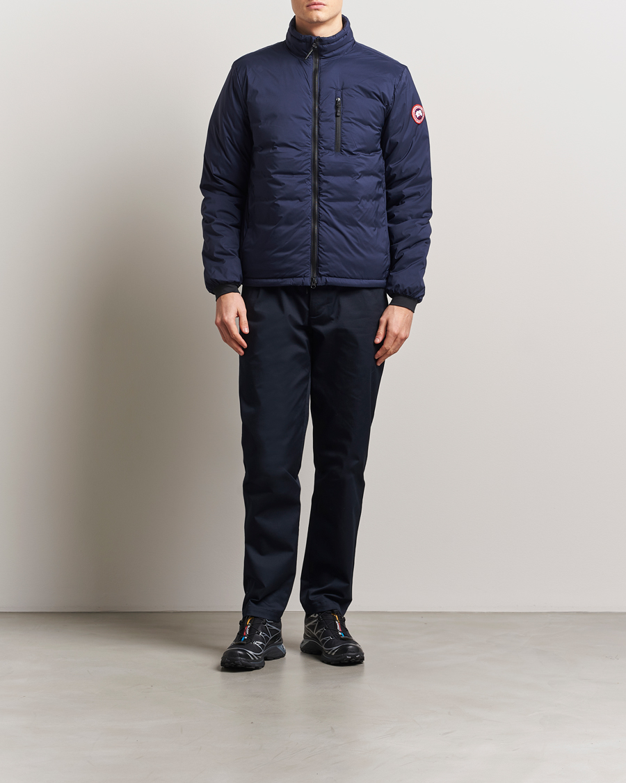Men | Coats & Jackets | Canada Goose | Lodge Jacket Atlantic Navy