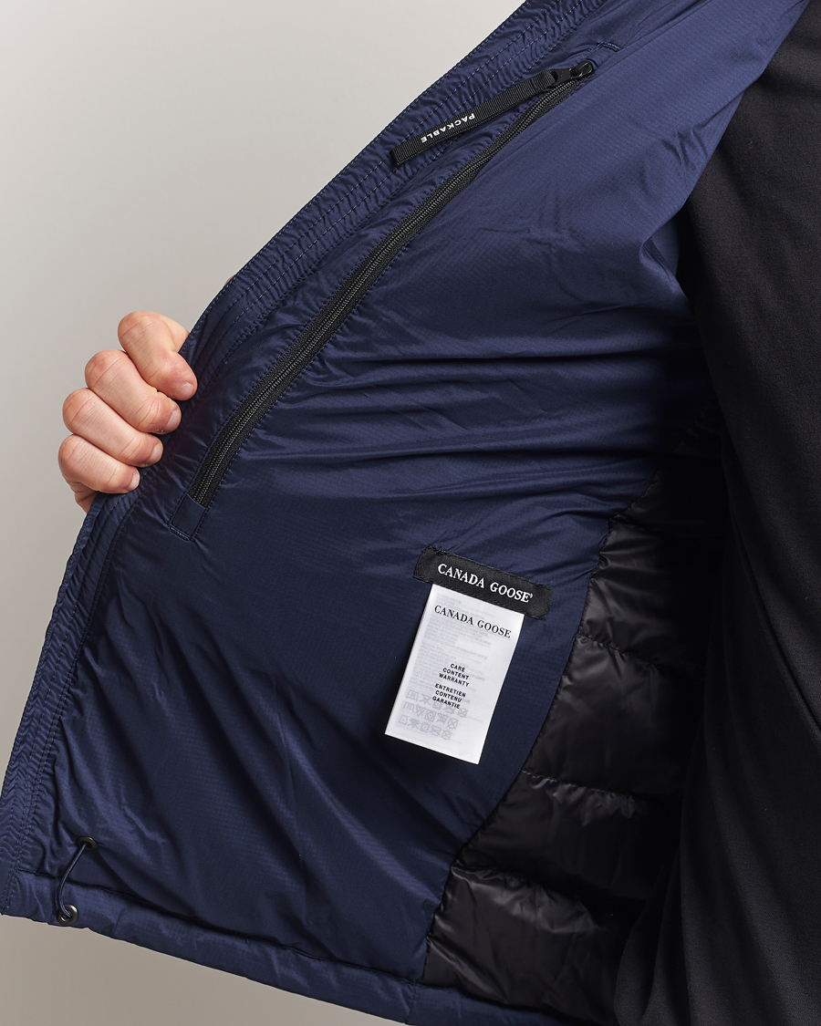Men | Coats & Jackets | Canada Goose | Lodge Jacket Atlantic Navy