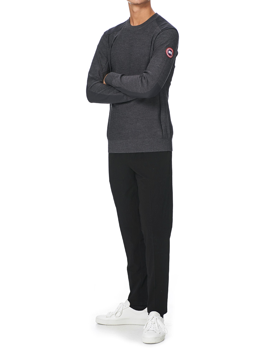 Men | Sweaters & Knitwear | Canada Goose | Dartmouth Crew Neck Sweater Iron Grey