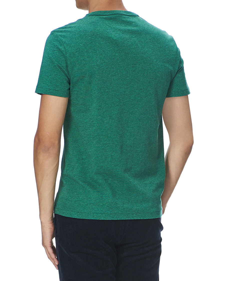 Men | T-Shirts | Polo Ralph Lauren | Custom Slim Fit Crew Neck Tee Green Heather