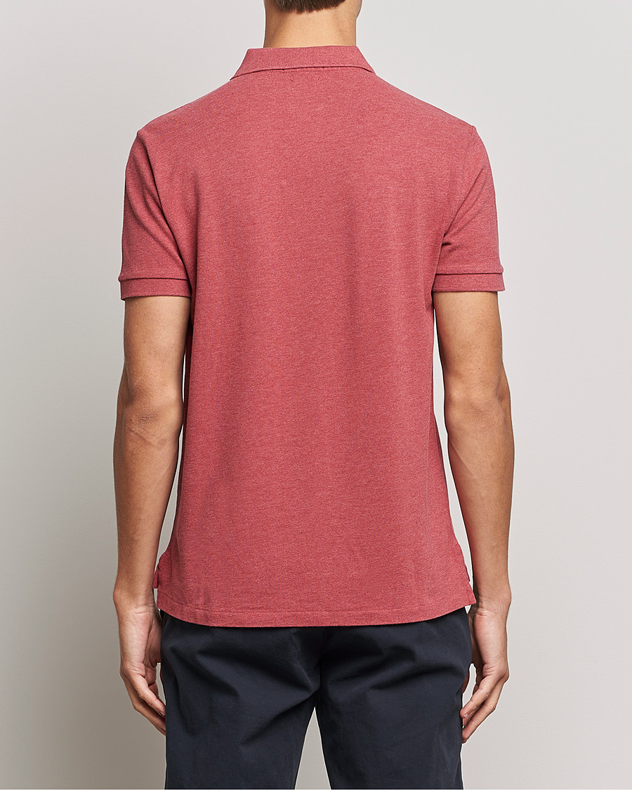 Men | Polo Shirts | Polo Ralph Lauren | Custom Slim Fit Polo Venetian Red Heather