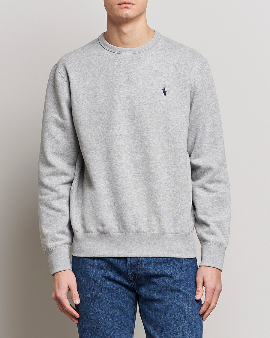 Men | Sweaters & Knitwear | Polo Ralph Lauren | Crew Neck Sweatshirt Andover Heather