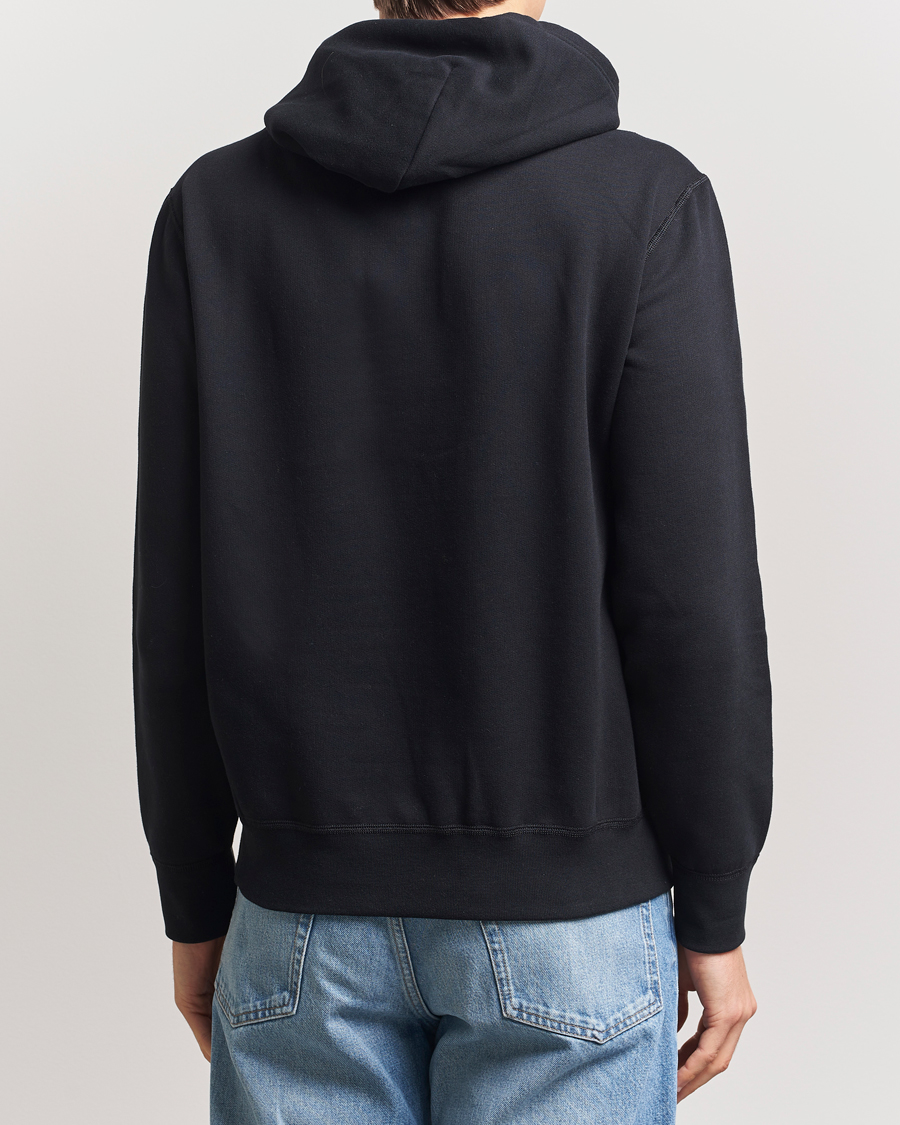 Men | Sweaters & Knitwear | Polo Ralph Lauren | RL Fleece Hoodie Polo Black