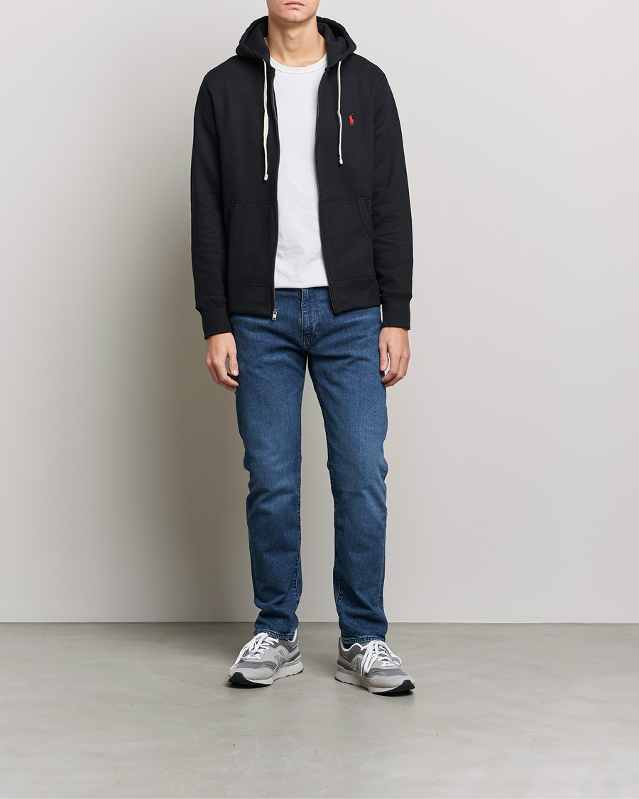 Men | Sweaters & Knitwear | Polo Ralph Lauren | Full-Zip Hoodie Polo Black