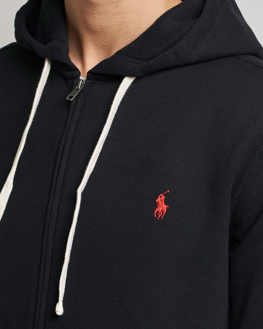 Men | Sweaters & Knitwear | Polo Ralph Lauren | Full-Zip Hoodie Polo Black